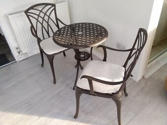 Metal Bistro Set