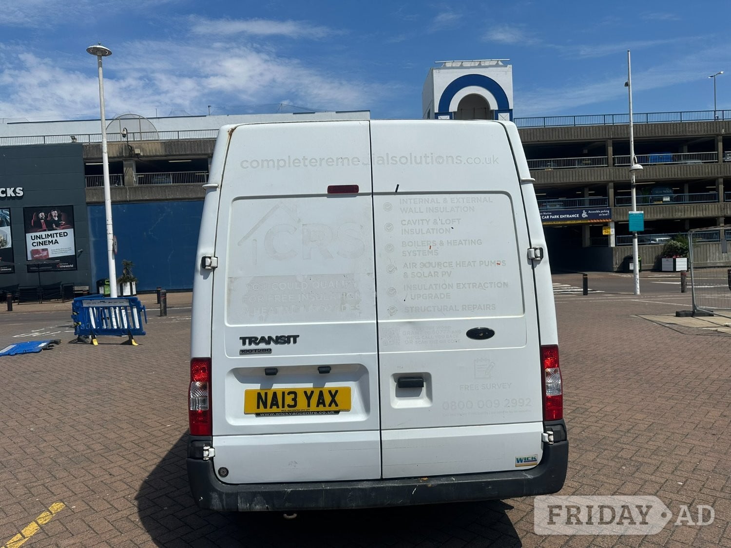 2013 Ford Transit MWB T280 FWD - Long MOT - No VAT - MWB Van - Vans & Commercial Vehicles