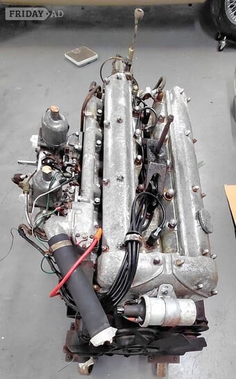 JAGUAR MK1 MK2 S.TYPE  COMPLETE 3.4 ENGINE MANUAL OVERDRIVE