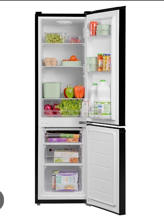BRAND NEW SIA BOXED FRIDGE FREEZER FROST FREE- black colour  - Home Appliances