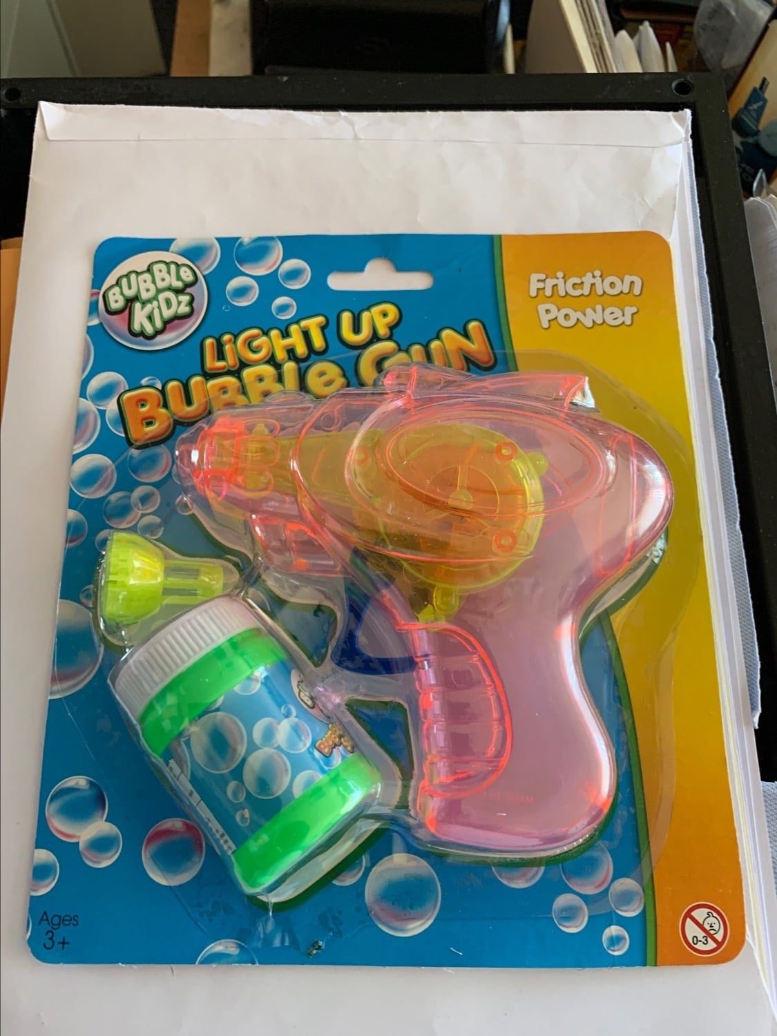 Light Up Bubble Gun