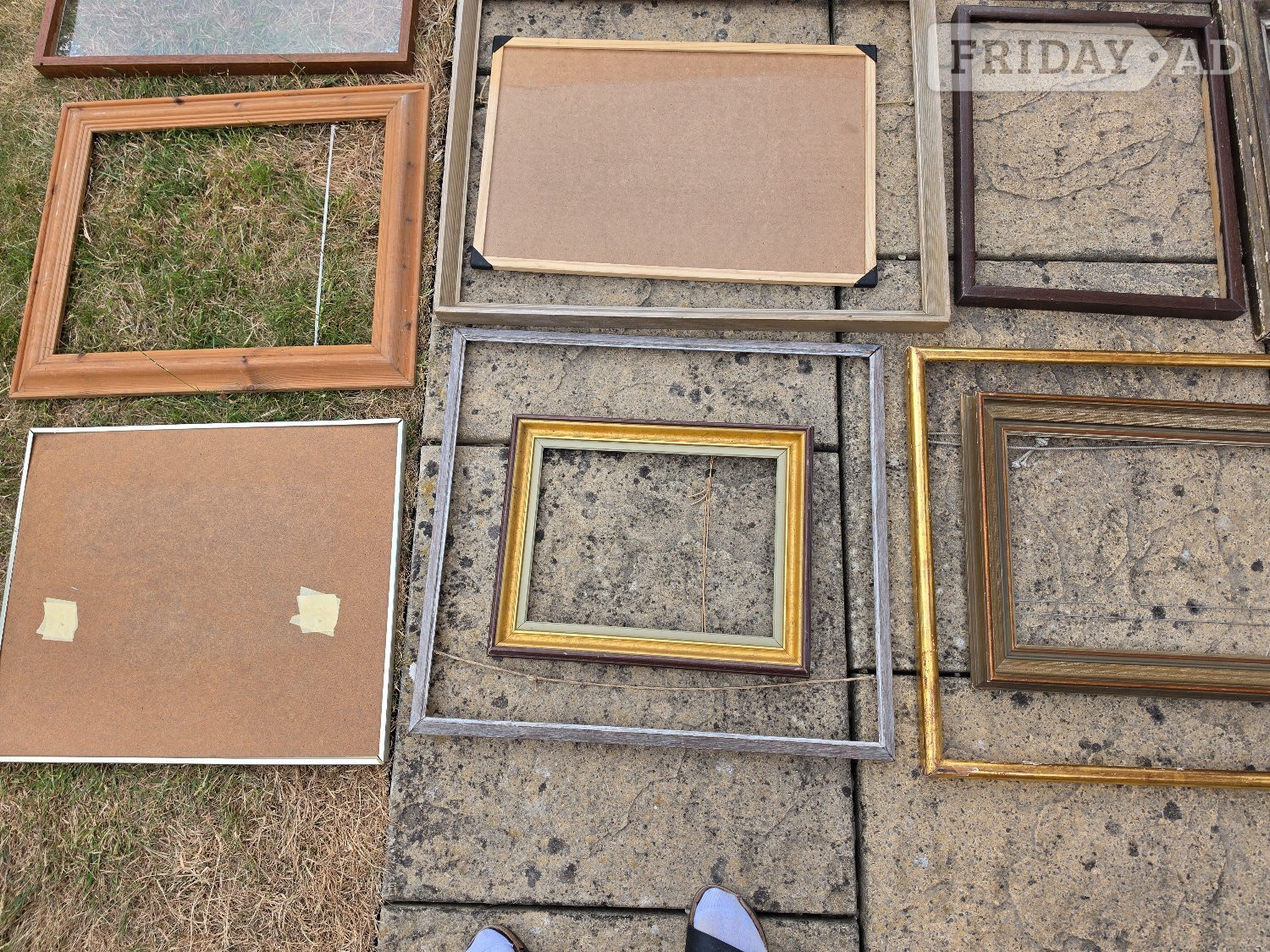 I have a quantity of mostly old picture frames for paintings, generally of good quality mostly for oils, some cost £100 plus each but no room now for them. See photos. Colection free but must take all not pick and choose! Location is Bramley Green, Angmering. - Home Decor