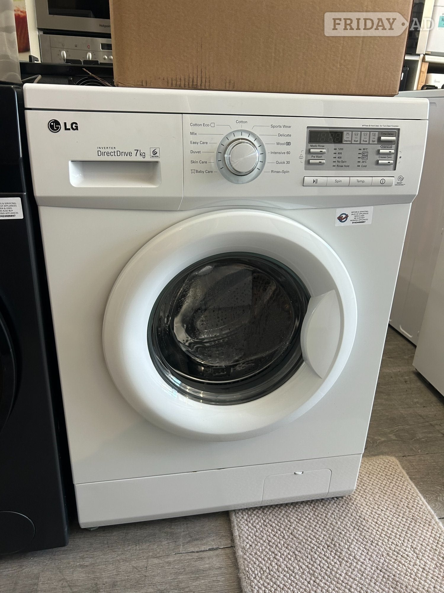 LG 7KG WASHING MACHINE in St. Leonards-On-Sea