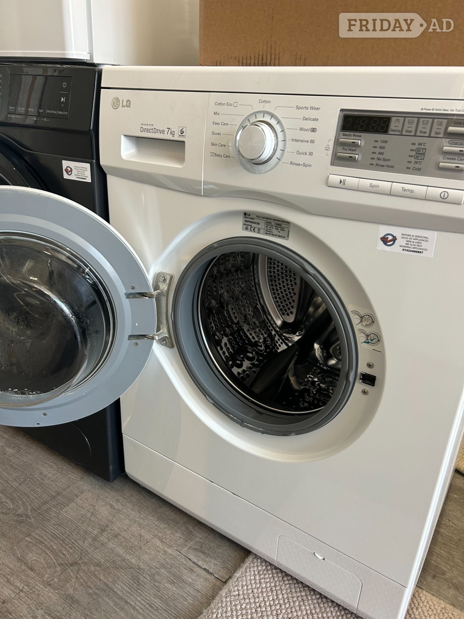 LG 7KG WASHING MACHINE