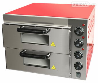 pizza Oven16'' Single Twin Deck Commercial Baking Oven Fire Stone