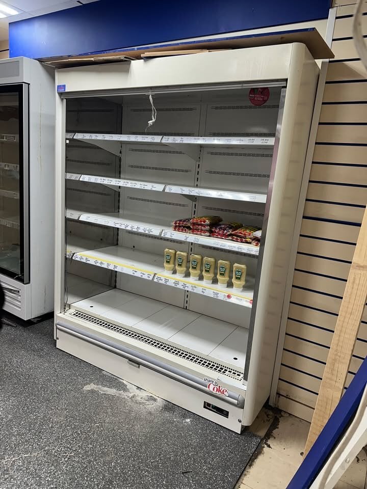 Brighton Commercial Open-Front Display Fridge Multideck Chiller 1570mm