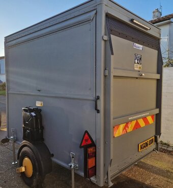 Custom 8x5ft Indespension "Adventure Ready" Box Trailer