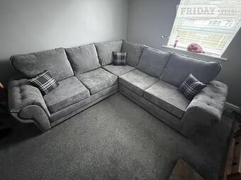 VALENCIA SCATTER BACK CORNER SOFA -choice of fabrics