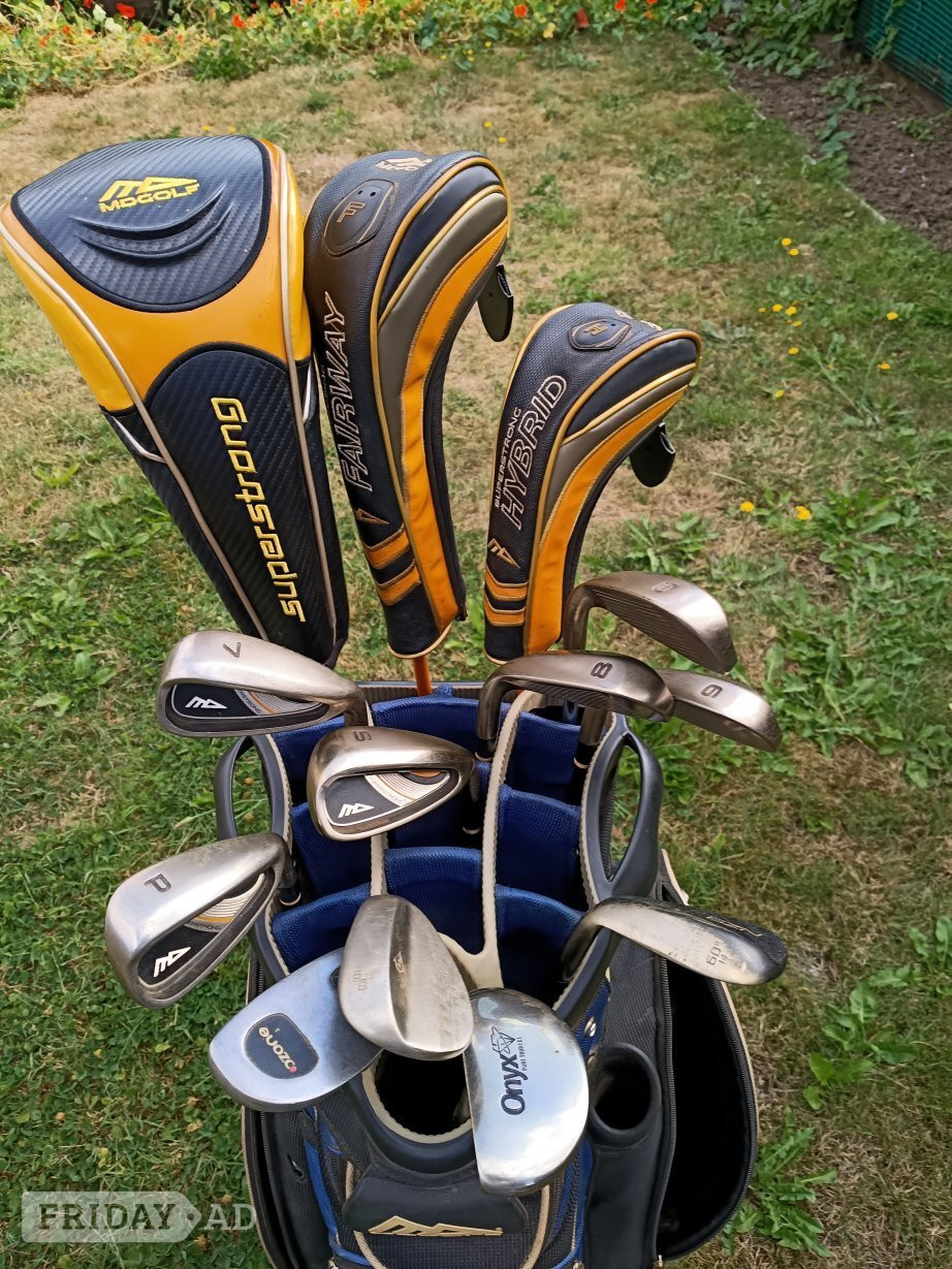 Redhill Qualitry Golf Clubs with Cart bag