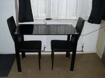 dining table and chairs set