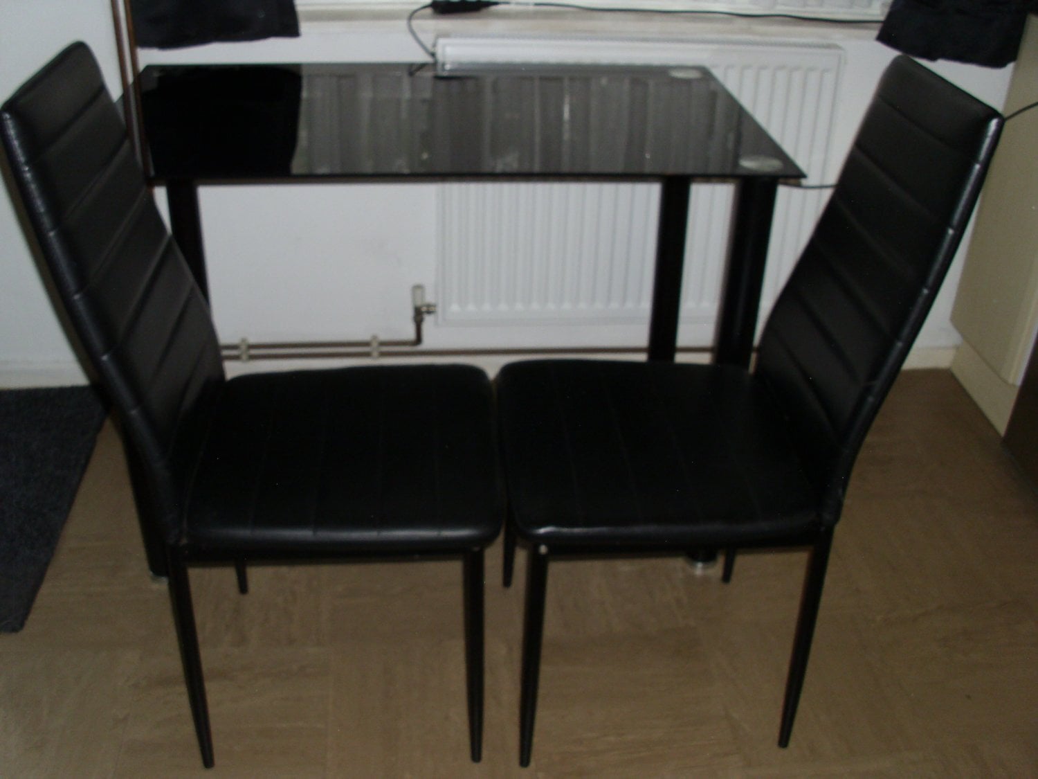 dining table and chairs set