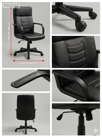 PREMIUM ERGONOMIC EXECUTIVE CHAIR - fully adjusted