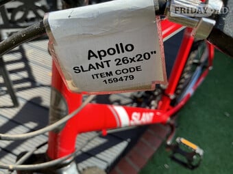 26” MENS APOLLO SLANT BYCYCLE