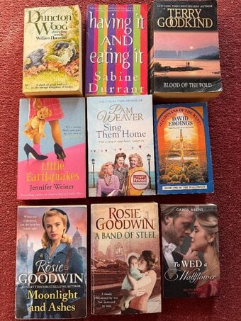 Mixed paperbacks 4 for £1