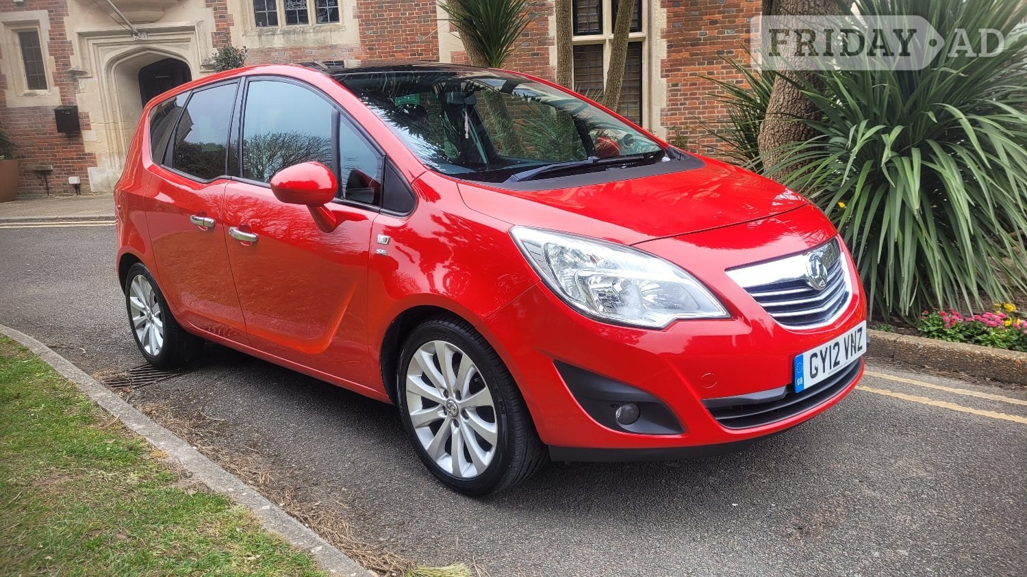 [ berth ]Vauxhall MERIVA 1.4 T SE 5 DOOR NEW SHAPE MPV,new clutch & Service. 