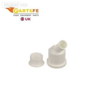 TRUE E811502 White Plastic Elbow Drain