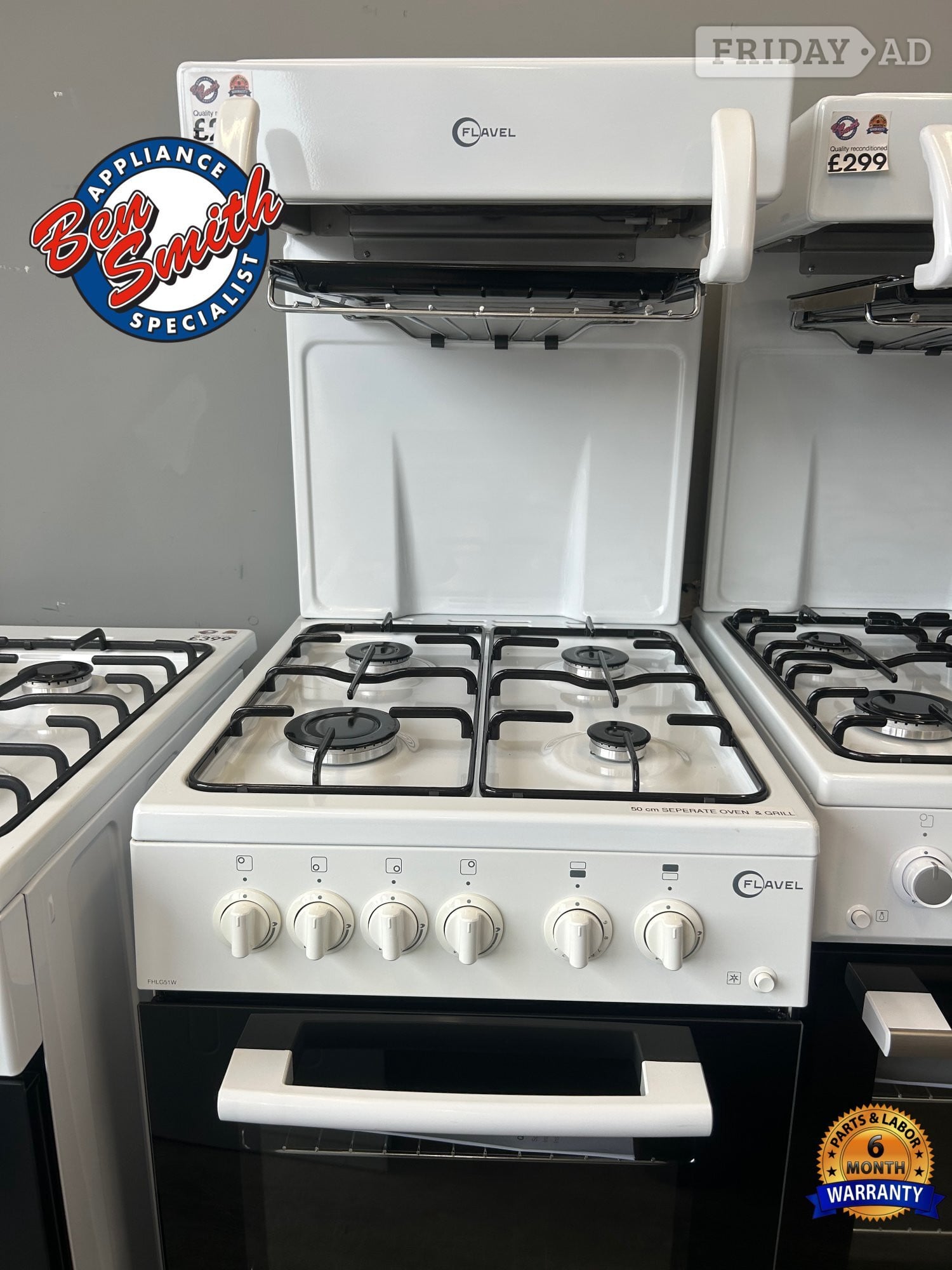 FLAVEL - GAS COOKER in St. Leonards-On-Sea