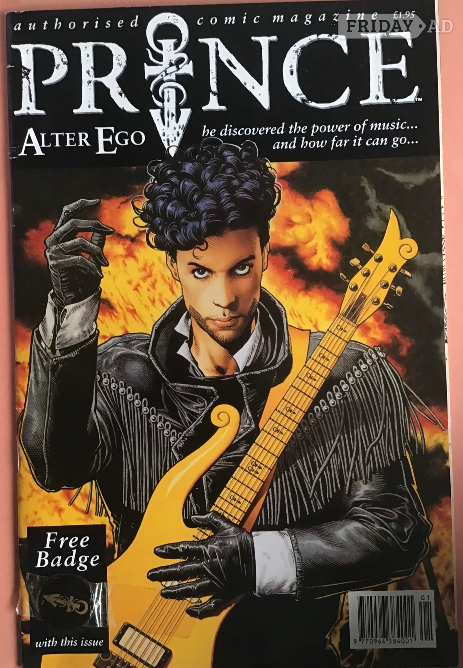 Prince Comic c/w Badge in Aylesbury
