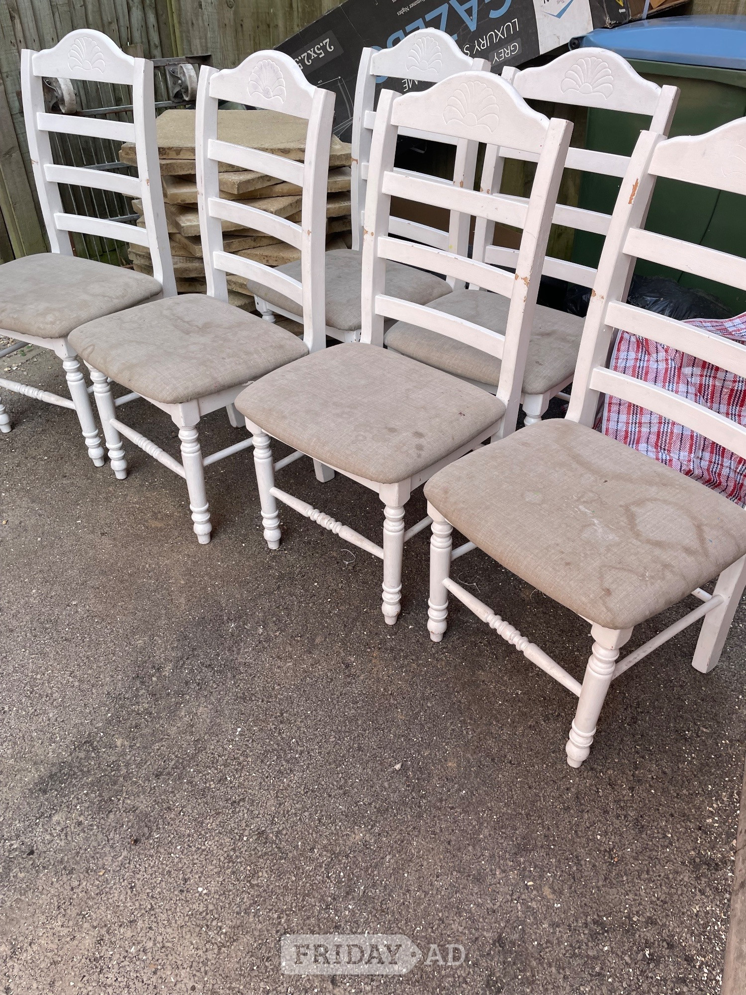 Kitchen Dining Chairs set of 6 in Storrington
