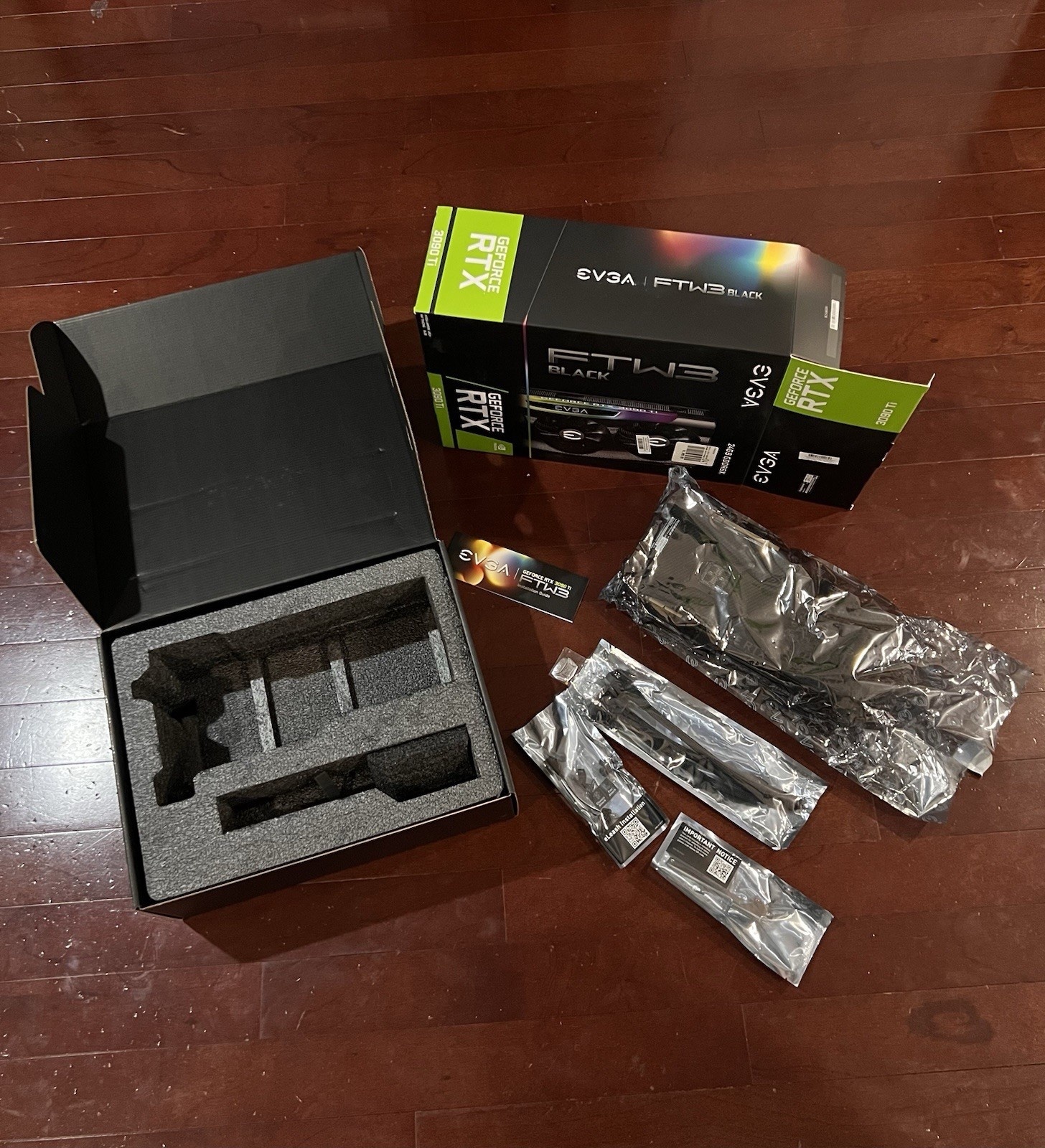 EVGA GeForce RTX 3090 Ti FTW3 Black 24GB GDDR6X PCIe HDMI/DP Fan - Computers & Electronics in Aberdovey