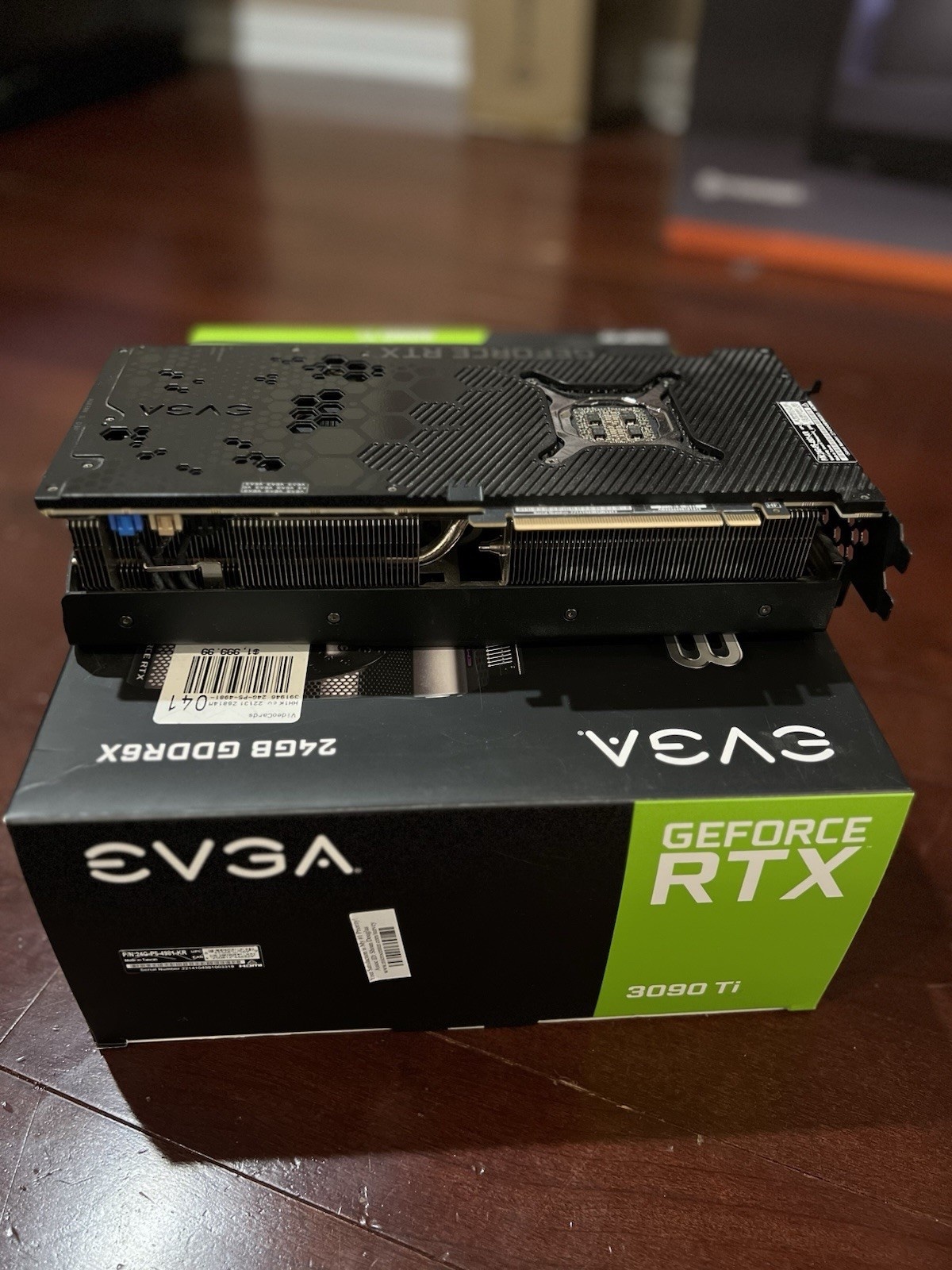 EVGA GeForce RTX 3090 Ti FTW3 Black 24GB GDDR6X PCIe HDMI/DP Fan - Computers & Electronics