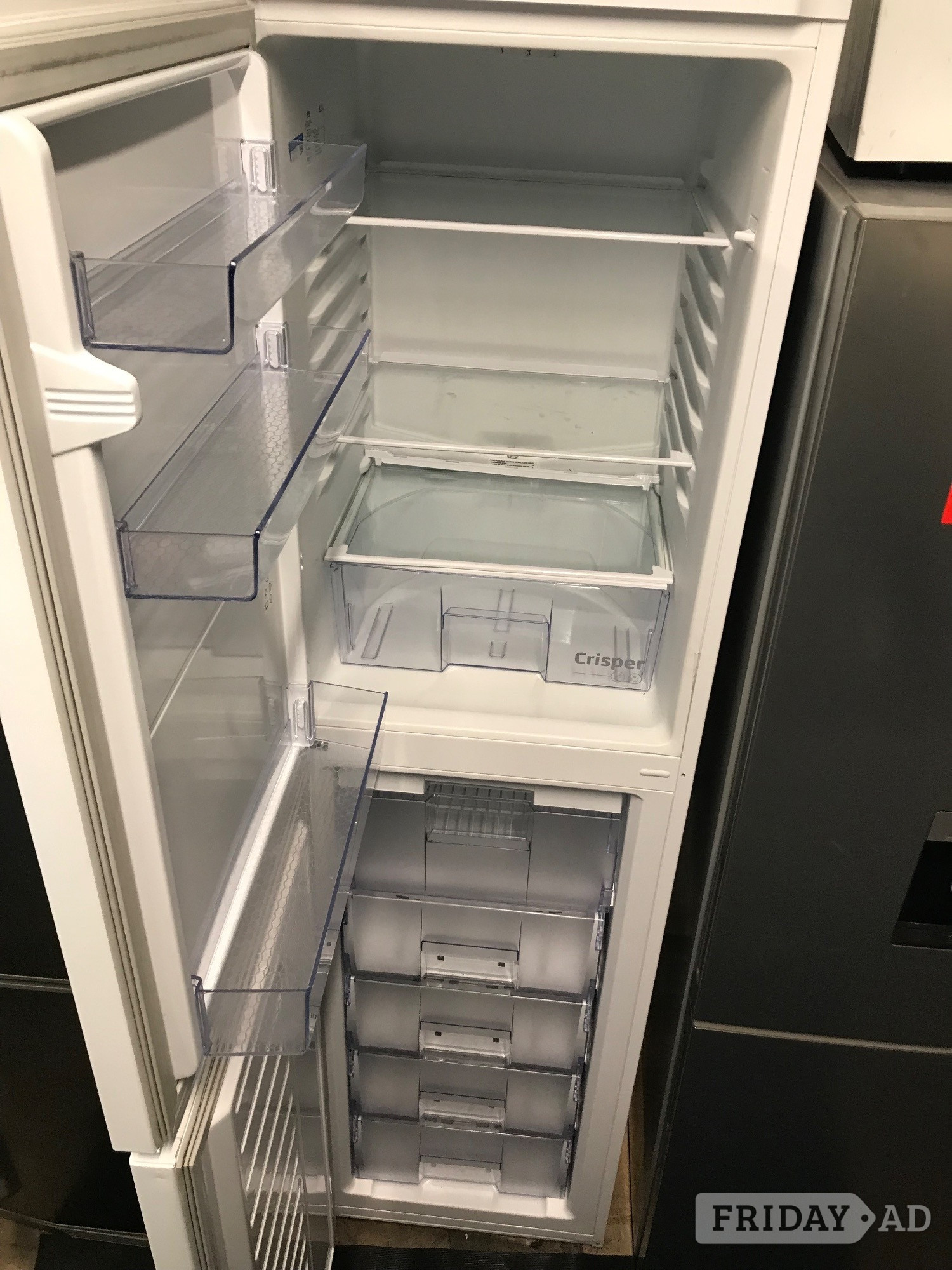 Beko 2M tall fridge freezer fantastic condition 