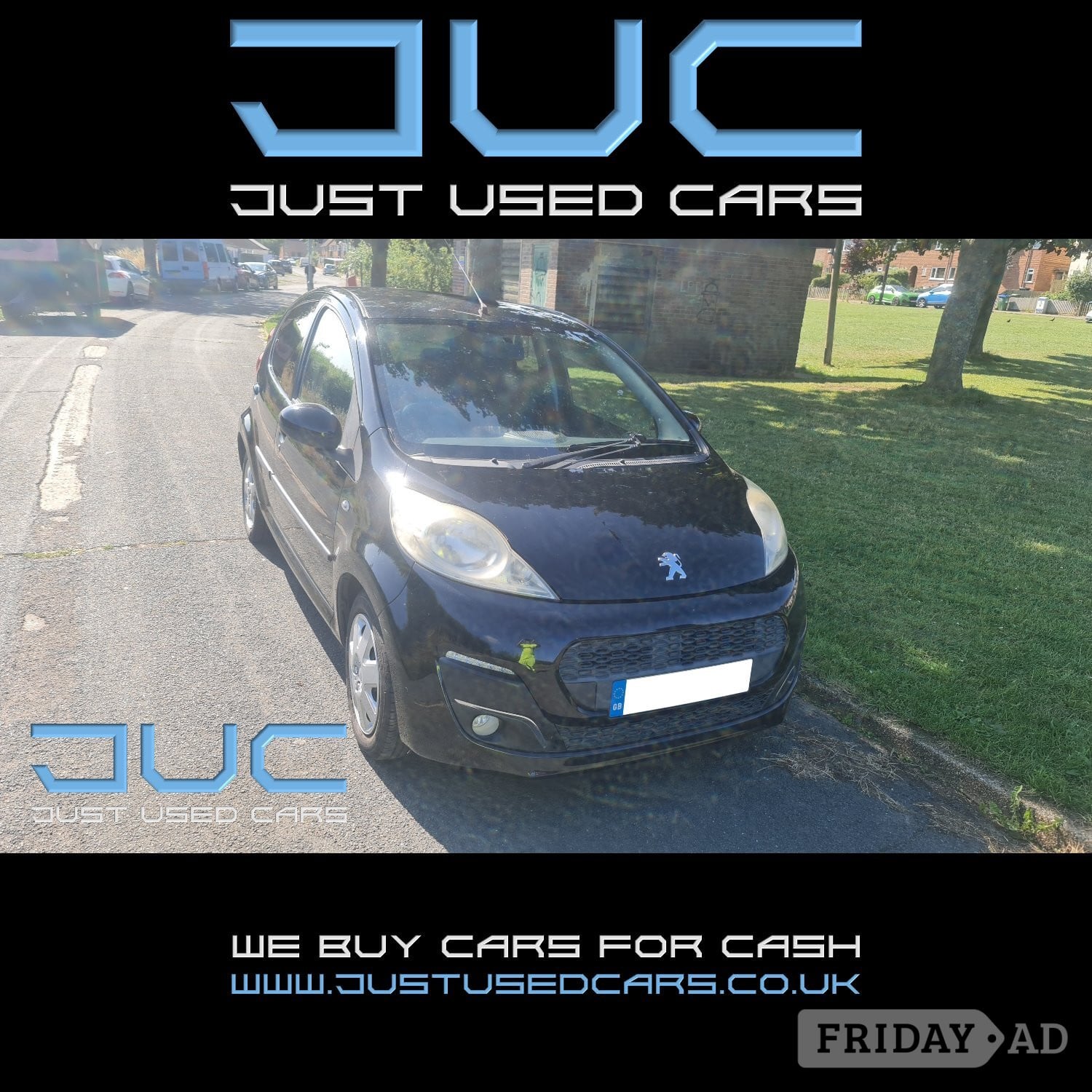 Peugeot Peugeot 107 1.0 Allure (Manual Petrol) 13 Reg 2013 67,130 Miles ULEZ Compliant Lewes