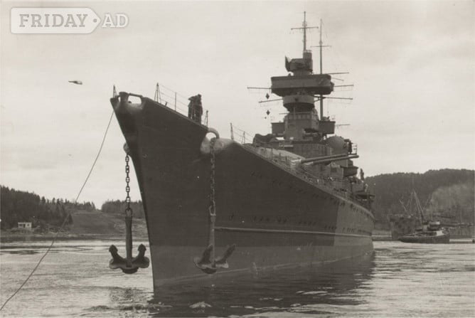 WW2 Heavy Cruiser KM 'Prinz Eugen'