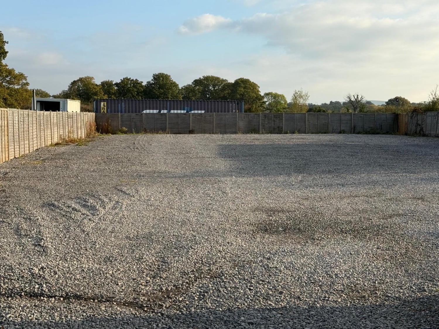 Large storage yard