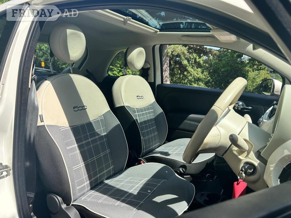 2019 FIAT 500 1.2 LOUNGE EURO 6 3DR HATCH MANUAL PETROL - Cars in Southampton