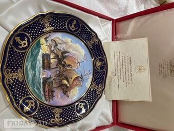 Spode No 1 Maritime England Plate