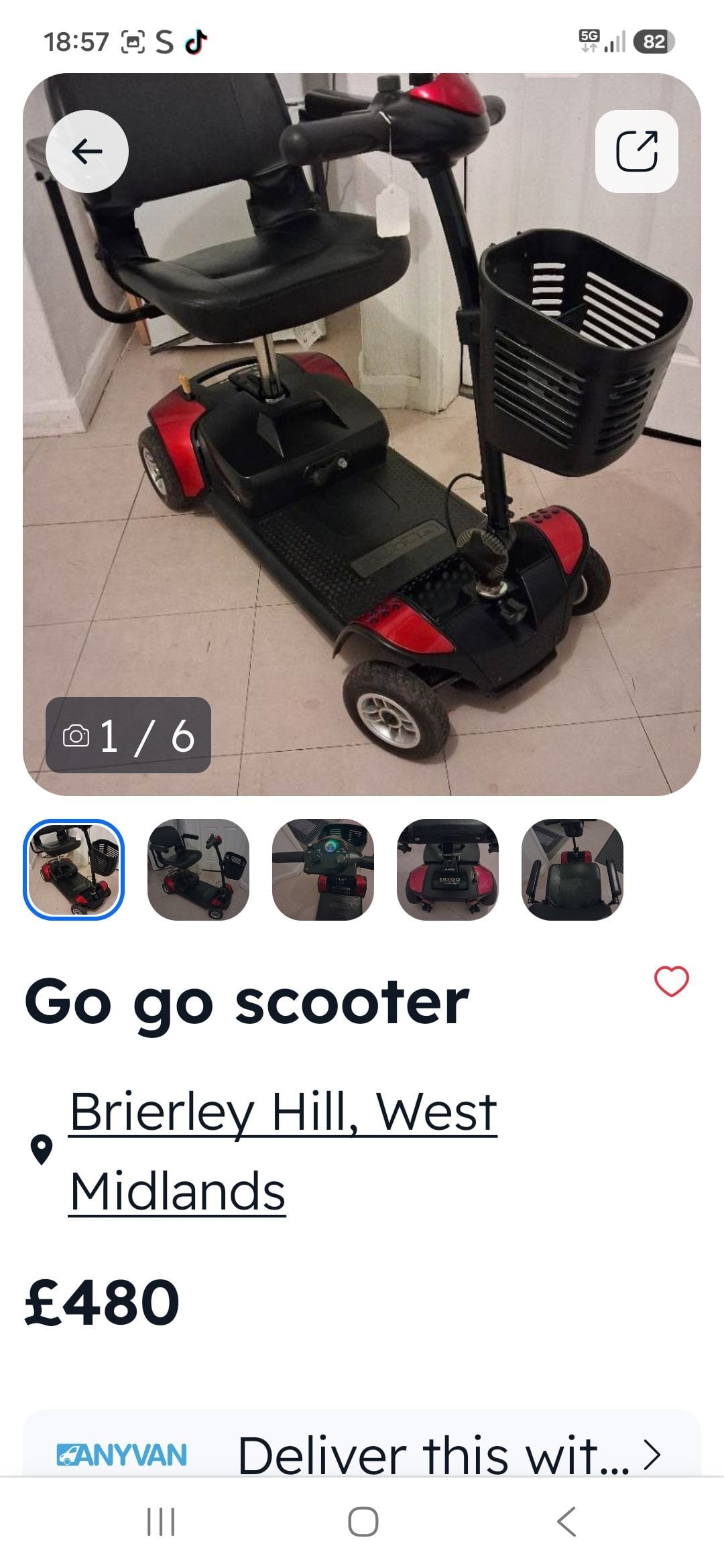 Mint condion scooter