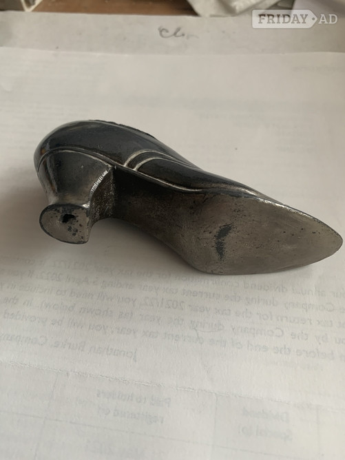 Vintage Pewter Pin Cushion