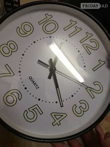 30CM Large Luminous Wall Clocks for Home and Office. Glow In The Dark Silent Digital Clock