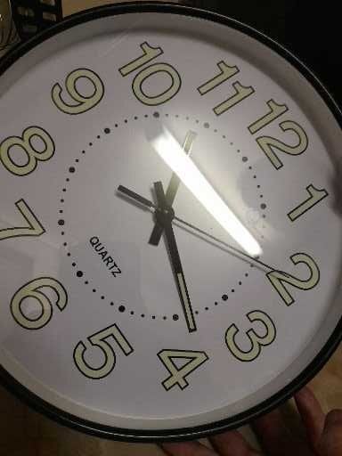 30CM Large Luminous Wall Clocks for Home and Office. Glow In The Dark Silent Digital Clock