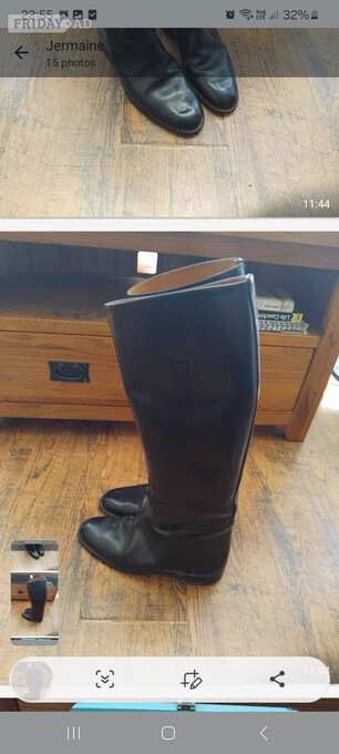 Riding boots regent size 10