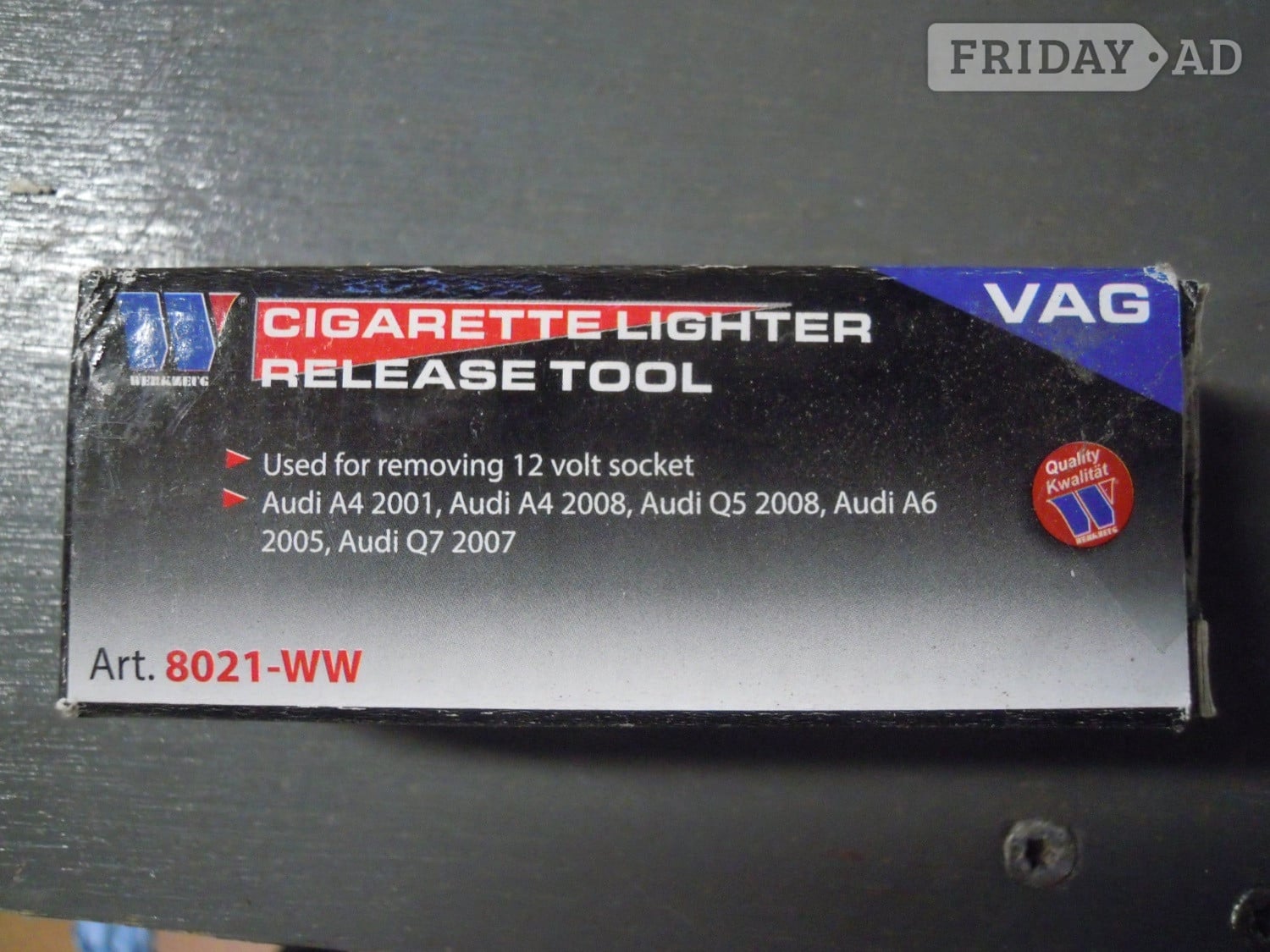 VAG Cigarette Lighter Socket Removal Tool for VAG Group  in Chichester