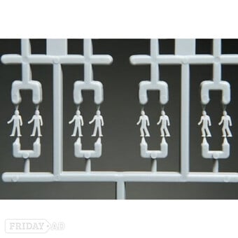 Tamiya ship model 1:350 scale crew figures.