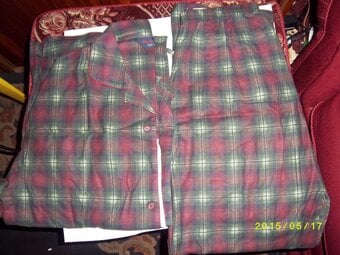 Mens Scottish Plad Pajamas 