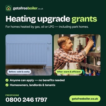 FREE BOILER & Heating Grants 