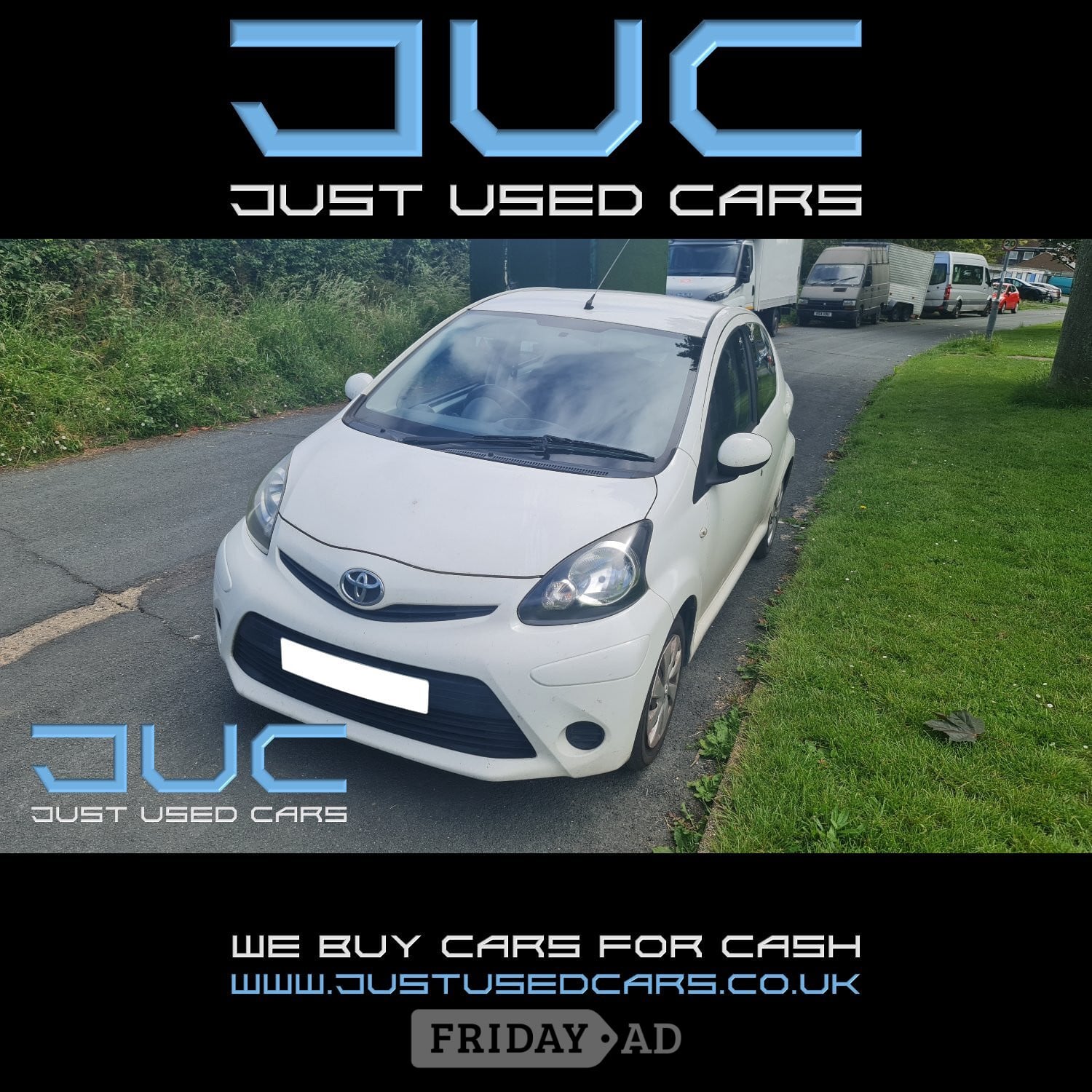 Toyota Aygo 1.0 VVT-I Ice 5D (Manual Petrol) 13 Reg 2013 79,773 - Cars in Lewes