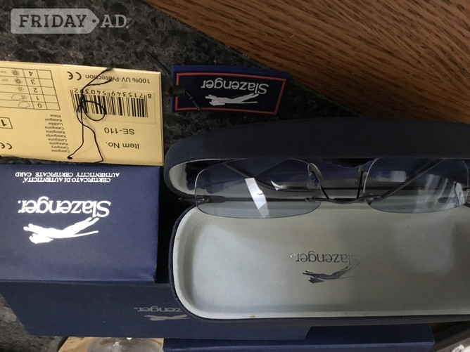New Slazenger unisex rimless sunglasses 100% UV in Llantwit Major