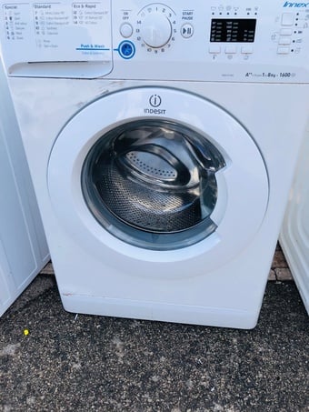 8KG load INDESIT washing machine with Big size drum 