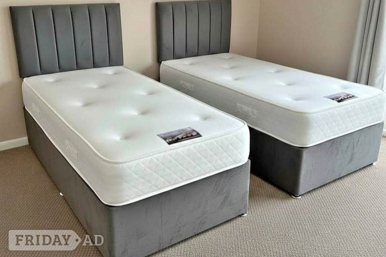 Ziplink Beds - Singles Set with optional Mattress