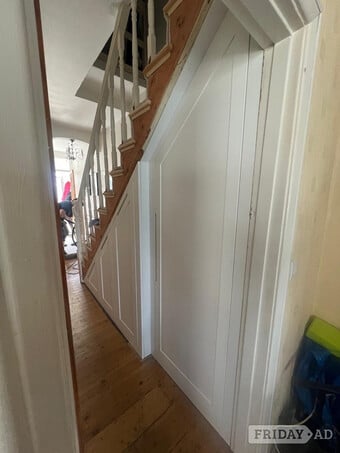 Stunning Bespoke fitted understairs storage unit