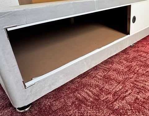 SINGLE - PINEMASTER MEMORY MATTRESS SLIDER DIVAN BASE & HEADBOARD