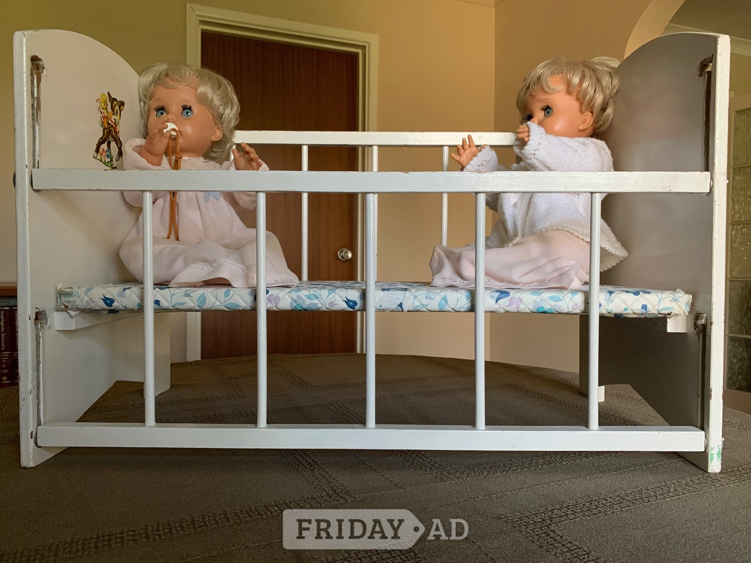Dolls Wooden Cot
