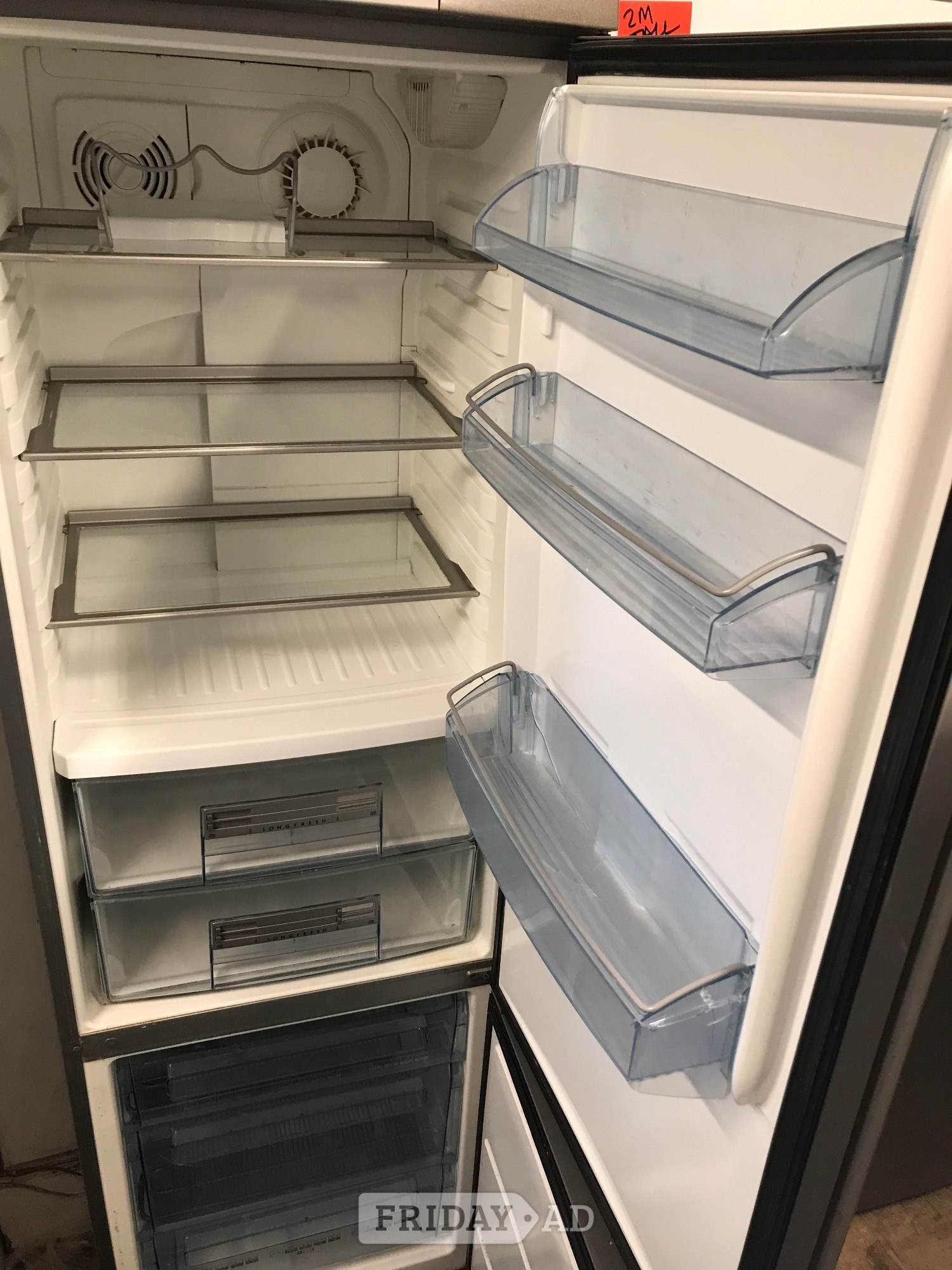 Aeg Electrolux tall fridge freezer 