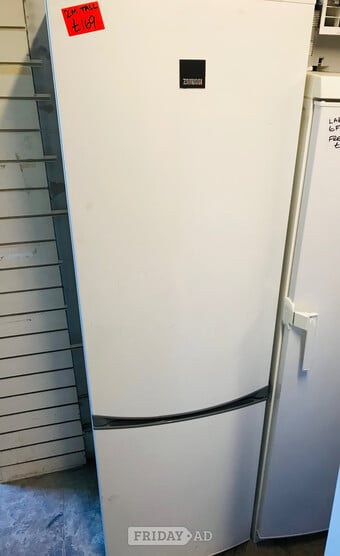 Zanussi 2M tall fridge freezer 