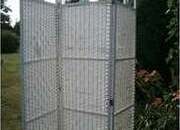 NEW interior 3 sections folding decrative white weave screen